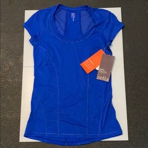 Zella Blue XS Yoga Shirt